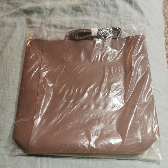 Soft Vegan Leather Tote - Picture 7 of 10